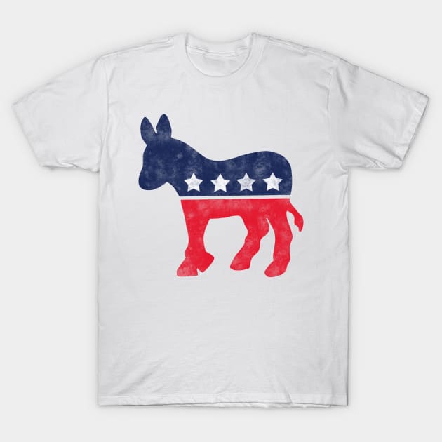 Democratic Donkey T-Shirt by valentinahramov